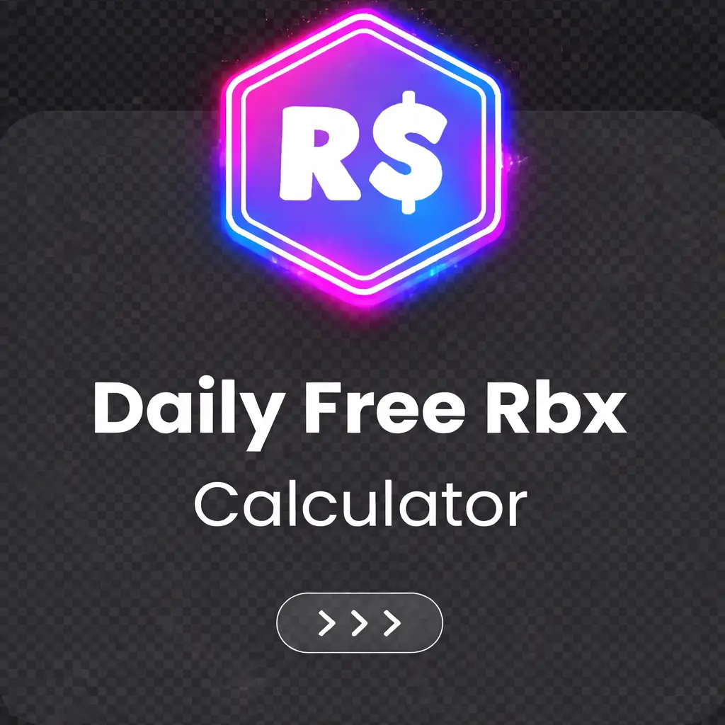 Daily Free Rbx Calculator Daily Free Rbx Calculator